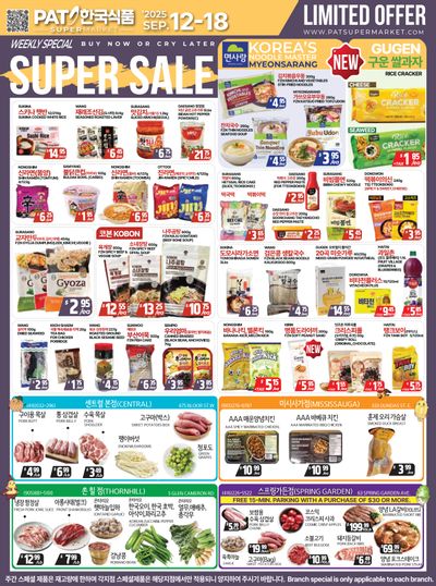 PAT Mart Flyer September 12 to 18