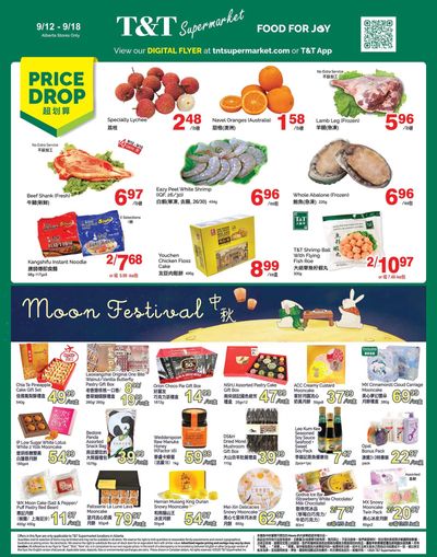 T&T Supermarket (AB) Flyer September 12 to 18
