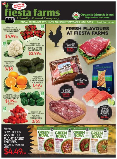 Fiesta Farms Flyer September 12 to 18