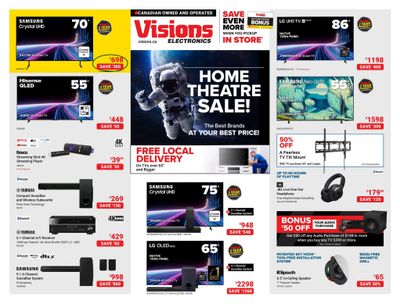 Visions Electronics Flyer September 12 to 18