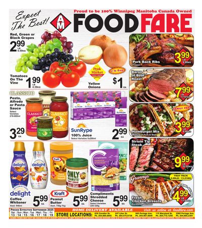 Food Fare Flyer September 13 to 19