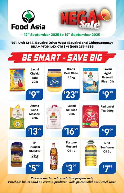 FoodAsia Flyer September 12 to 14