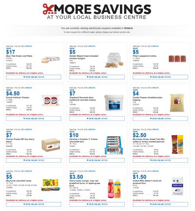 Costco Business Centre Instant Savings Flyer September 15 to 28