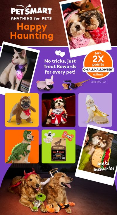 PetSmart Halloween LookBook September 8 to October 21