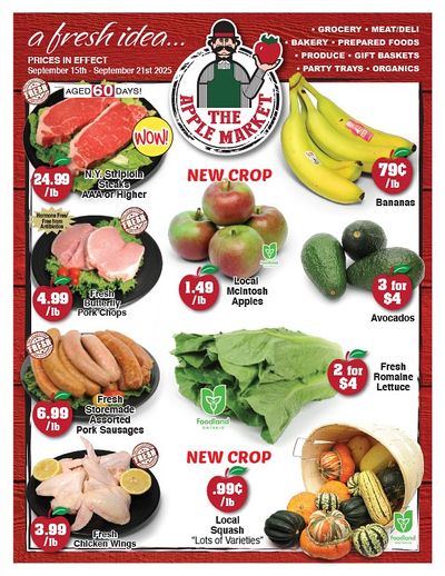 The Apple Market Flyer September 15 to 21