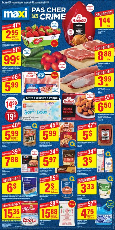 Maxi Flyer September 18 to 24
