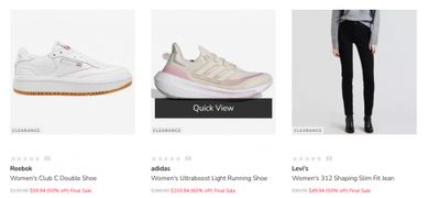 Sporting Life Canada: 48 Hour Flash Sale Minimum 50% off + Free Shipping with Promo Code