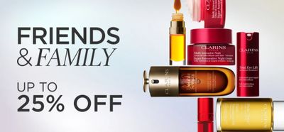 Clarins Canada: Friends & Family Sale up to 25% off + More