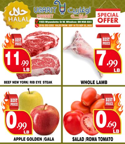 Ugarit Market Flyer September 16 to 22