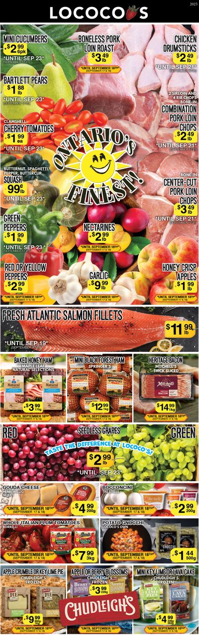 Lococo's Flyer September 17 to 23