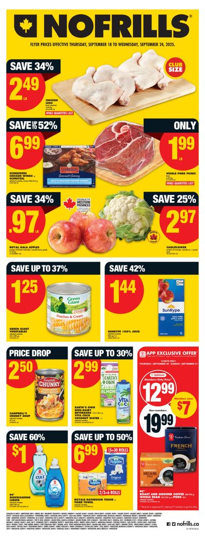No Frills (West) Flyer September 18 to 24