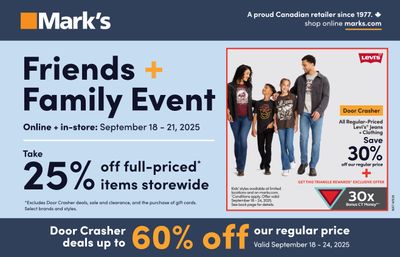 Mark's Flyer September 18 to 24