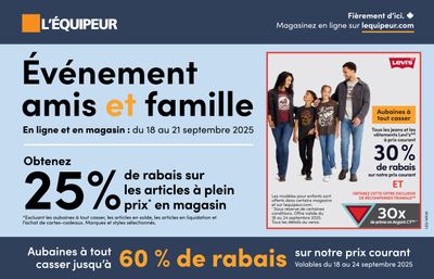 L'Équipeur Flyer September 18 to 24