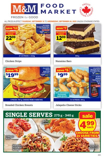 M&M Food Market (ON) Flyer September 18 to 24