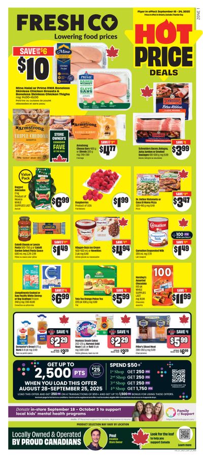 FreshCo (ON) Flyer September 18 to 24