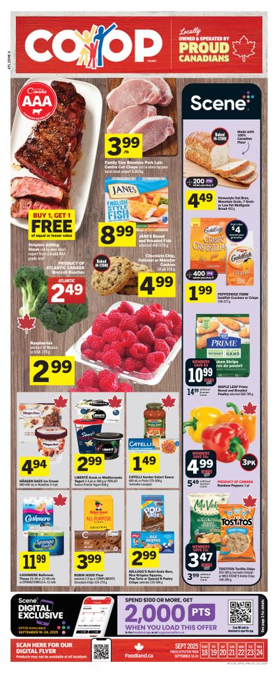 Foodland Co-op Flyer September 18 to 24