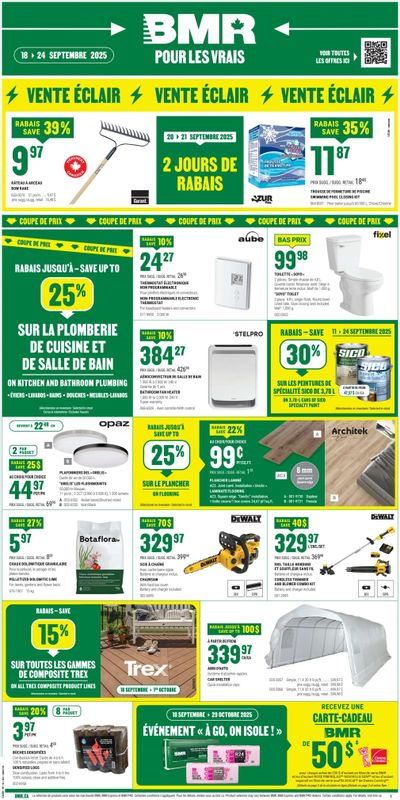 BMR Flyer September 18 to 24