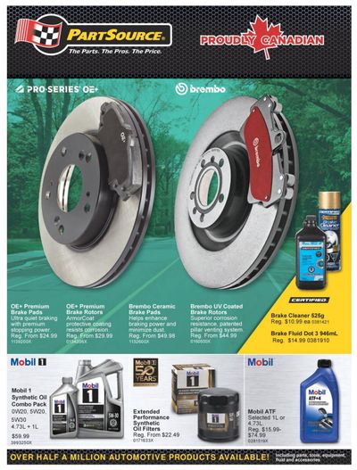 PartSource Flyer September 18 to October 1