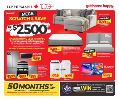 Tepperman's Flyer September 18 to 24