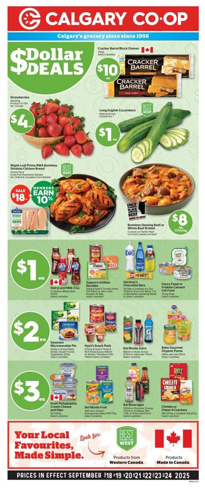 Calgary Co-op Flyer September 18 to 24