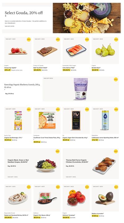 Whole Foods Market (West) Flyer September 17 to 23