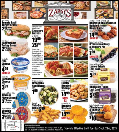 Zarky's Flyer September 17 to 23