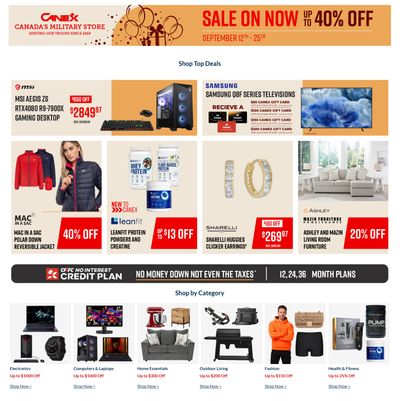 Canex Flyer September 12 to 25