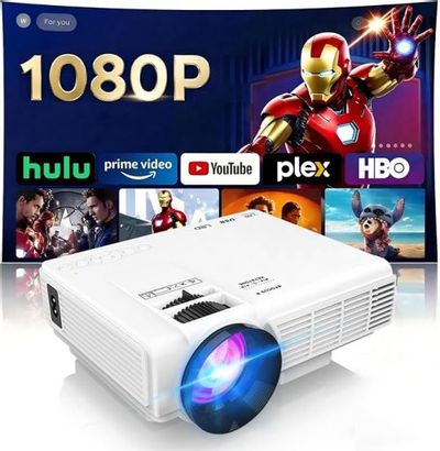Amazon Canada Deals: Save 45% on GKLPO Mini Projector with Two-Way Bluetooth & Projector Screen Included, Using Promo Code + More Offers