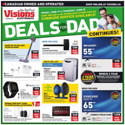 Visions Electronics Flyer June 19 to 25