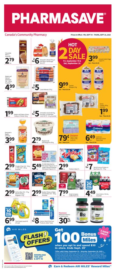 Pharmasave (Atlantic) Flyer September 19 to 25
