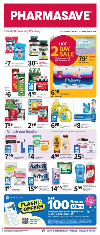 Pharmasave (ON) Flyer September 19 to 25