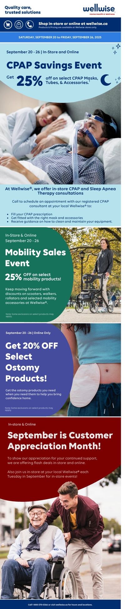Wellwise By Shoppers Flyer September 20 to 26