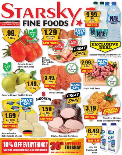 Starsky Foods Flyer September 18 to 24