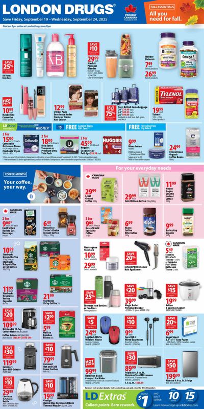 London Drugs Weekly Flyer September 19 to 24