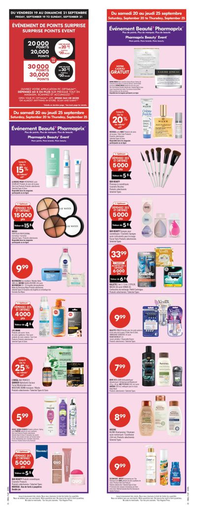 Pharmaprix Flyer September 20 to 25
