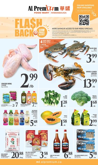 Al Premium Food Mart (Mississauga) Flyer September 18 to 24
