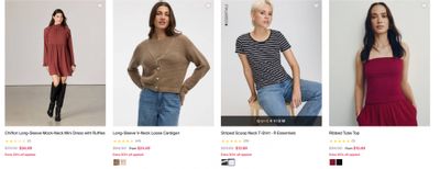 Reitmans Canada: 40% off Tops, 25% off Almost Everything Else + Extra 30% off Clearance