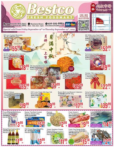 BestCo Food Mart (Scarborough) Flyer September 19 to 25