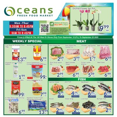 Oceans Fresh Food Market (Brampton) Flyer September 19 to 25