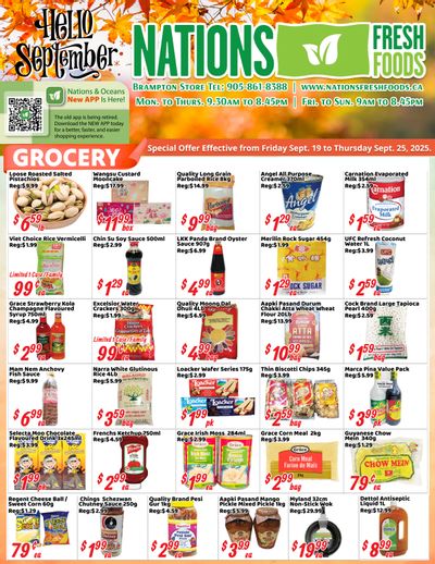Nations Fresh Foods (Brampton) Flyer September 19 to 25