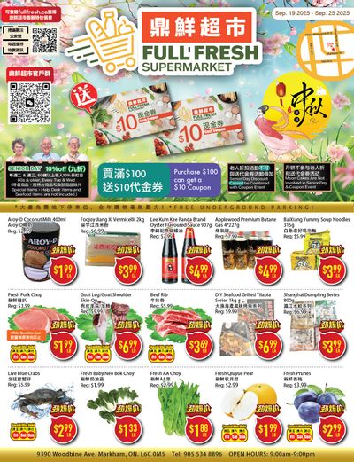 Full Fresh Supermarket Flyer September 19 to 25