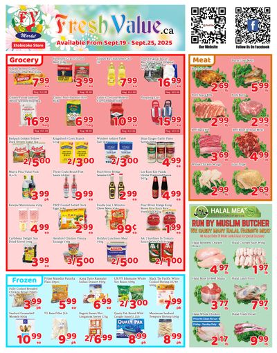 Fresh Value (Etobicoke) Flyer September 19 to 25