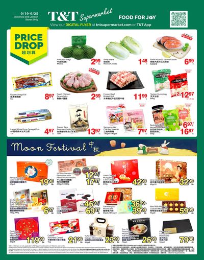 T&T Supermarket (London & Waterloo) Flyer September 19 to 25
