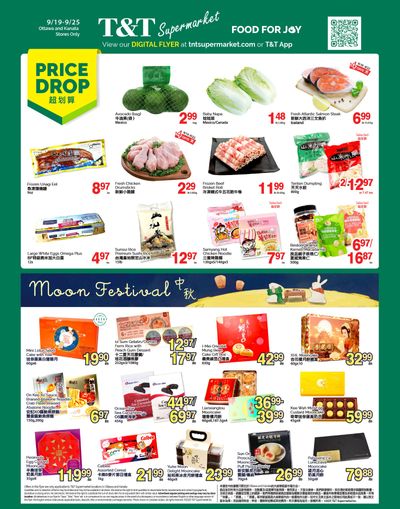 T&T Supermarket (Ottawa & Kanata) Flyer September 19 to 25