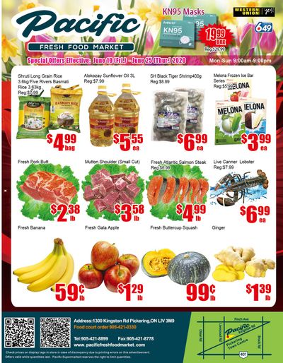 Pacific Fresh Food Market (Pickering) Flyer June 19 to 25