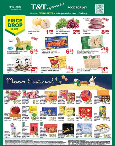 T&T Supermarket (AB) Flyer September 19 to 25