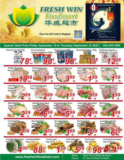 Fresh Win Foodmart Flyer September 19 to 25