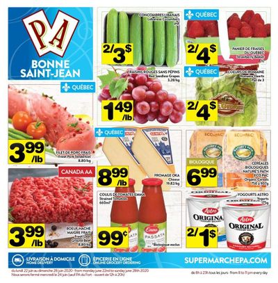 Supermarche PA Flyer June 22 to 28