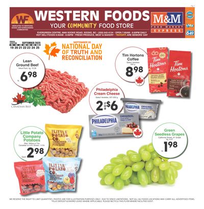 Western Foods Flyer September 19 to 25