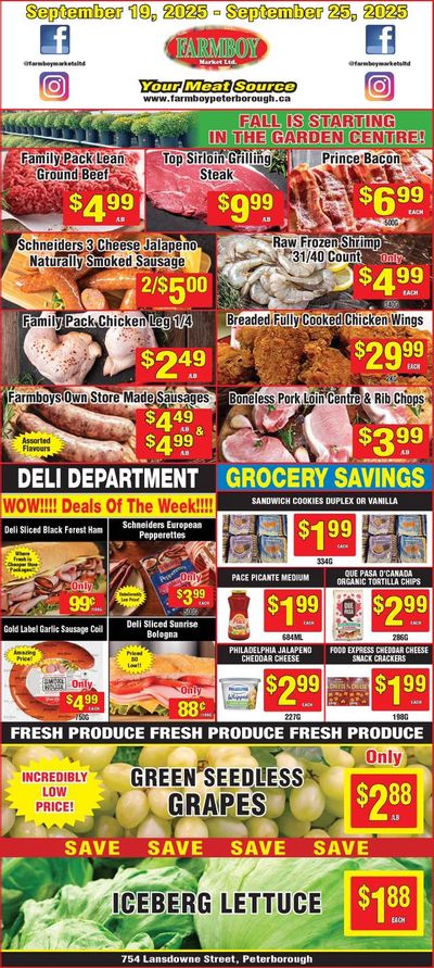 Farmboy Peterborough Flyer September 19 to 25